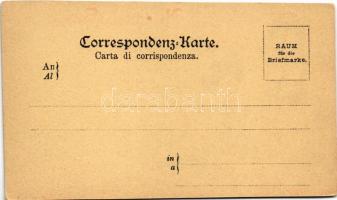 Tirol, An schean Gruaß aus Tirol / Tyrolean folklore art postcard. litho (EK)