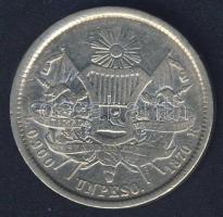 Guatemala 1870. 1P Ag T:3 ph.