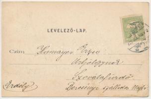 1906 Budapest XII. Svábhegy fogaskerekű vasút indóháza, vasútállomás, vonat, Villa Eötvös reklám. Di...