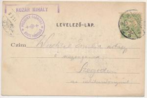 1902 Budapest XII. János-hegy (Pozsonyi-hegy), vendéglő, étterem kerthelyisége. Stern Jakab kiadása ...