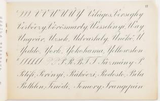 Kováts Alajos: A magyar szépírás. Módszeres tanmenet a magyar írás tanításához. Függelékül a német, ...