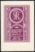 Emléklap 3 klf levélzáróval