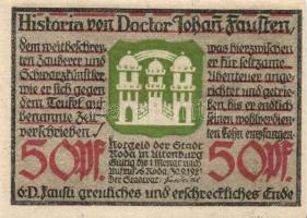 Német Birodalom / Weimari Köztársaság / Roda 1921. 10Pf + 25Pf + 50Pf (6x) 8 klf db, teljes sor T:I