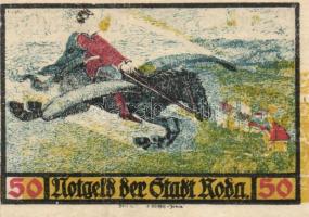 Német Birodalom / Weimari Köztársaság / Roda 1921. 10Pf + 25Pf + 50Pf (6x) 8 klf db, teljes sor T:I