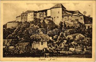 1916 Ungvár, Uzshorod, Uzhhorod, Uzhorod; vár. Reissmann tőzsde kiadása / castle