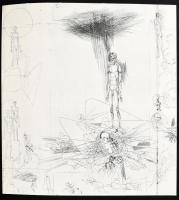 Kass János tizenöt rézkarca az Ember tragédiájához. (Előszó: Juhász Ferenc.) Bp., 1967, Magyar Helik...