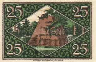 Német Birodalom / Weimari Köztársaság / Rheinsberg DN 25Pf (4x) + 50Pf (4x) + 75Pf (4x) 12 klf db, t...