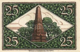 Német Birodalom / Weimari Köztársaság / Rheinsberg DN 25Pf (4x) + 50Pf (4x) + 75Pf (4x) 12 klf db, t...