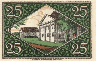 Német Birodalom / Weimari Köztársaság / Rheinsberg DN 25Pf (4x) + 50Pf (4x) + 75Pf (4x) 12 klf db, t...