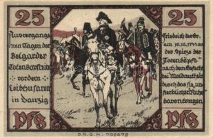 Német Birodalom / Weimari Köztársaság / Belgard DN 25Pf + 50Pf + 75Pf + 1M + 2M 5 klf db, teljes sor...