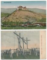 21 db RÉGI magyar város képeslap vegyes minőségben / 21 pre-1945 Hungarian town-view postcards in mi...