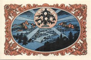 Német Birodalom / Weimari Köztársaság / Kahla 1921. 50Pf (6x) 6 klf db, teljes sor T:I