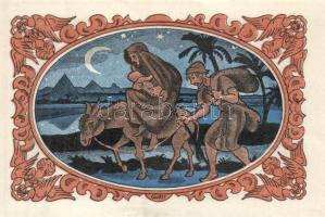 Német Birodalom / Weimari Köztársaság / Kahla 1921. 50Pf (6x) 6 klf db, teljes sor T:I