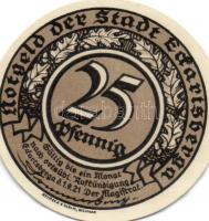 Német Birodalom / Weimari Köztársaság / Echartsberga 1921. 25Pf (6x) 6 klf db, teljes sor T:I