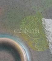 Zsolnay eozin plakett, Magyarország Franciaorzság bélyegkiállítás Budapest 1984 felirattal, II. Rákó...