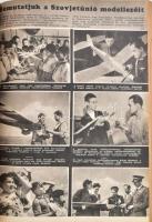 1950 Repülés folyóirat 1-24. szám. III. teljes évfolyam. Gazdag képanyaggal illusztrált. Korabeli ar...