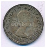 Ausztrália 1954. 1Sh Ag II. Erzsébet T:VF,F Australia 1954. 1 Shilling Ag Elisabeth II C:VF,F