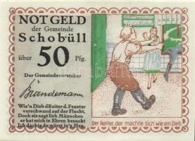 Német Birodalom / Weimari Köztársaság / Schobühl DN 50Pf (6x) 6 klf db, teljes sor T:I-