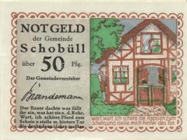 Német Birodalom / Weimari Köztársaság / Schobühl DN 50Pf (6x) 6 klf db, teljes sor T:I-