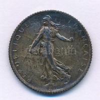 Franciaország 1919. 1Fr Ag T:XF,VF patina France 1919. 1 Franc Ag C:XF,VF patina Krause KM#844.1