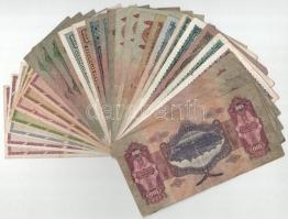 30db vegyes Pengő bankjegy T:F,VG közte szép papír