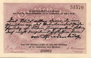 Német Birodalom / Weimari Köztársaság / Kahla 1921. 25Pf + 50Pf + 75Pf 3 klf db, teljes sor T:I-