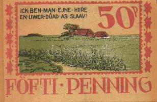 Német Birodalom / Weimari Köztársaság / Lauenhorn 1921. 50Pf + 75Pf + 1M 3 klf db, teljes sor T:I