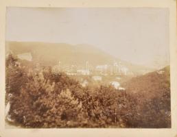 1896-1907 Budapest XII. kerület, Széchenyi-hegyi villa kertjében készült fotók, 21 db, vegyes méretb...