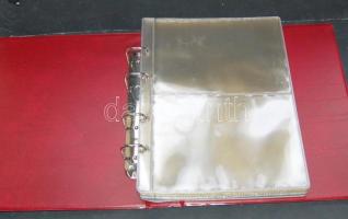 Gyűrűs berakó, tokkal, 26db kettes osztású lappal