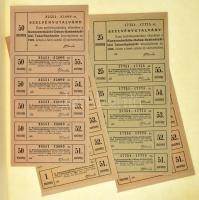 Kunszentmiklós 1926. "Kunszentmiklós-Dabas-Szabadszállási Takarékpénztár" részvénye 10P-rő...