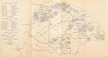 Vérző Magyarország. Magyar írók Magyarország területéért. Szerk.: Kosztolányi Dezső. Jeges Ernő illu...