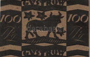 Német Birodalom / Weimari Köztársaság / Güstrov 1922. 50Pf (3x) + 75Pf (3x) + 100Pf (3x) 9 klf db, t...