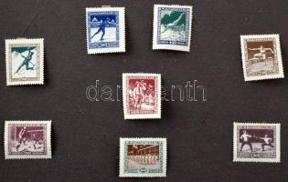 Sport motívum gyűjtemény 1925-1964 a bélyegek egy része falcos, sok postatiszta
