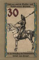 Német Birodalom / Weimari Köztársaság / Suhl DN 30Pf (4x) 4 klf db, teljes sor T:I