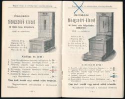 1897 Magyar Tőzeg és Műtrágyaipar Rt, Képes árjegyzék füzet. 24p. Hibátlan állapotban benne különfél...