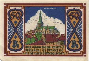 Német Birodalom / Weimari Köztársaság / Osnabrück 1921. 5Pf + 10Pf + 25Pf + 50Pf (6x) + 75Pf + 1M + ...