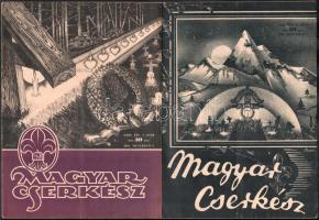 cca 1930 6 db klf cserkész újság: Vezetők lapja, Zászlónk, Diákkaptár, Cserkészfiúk, Magyar Cserkész