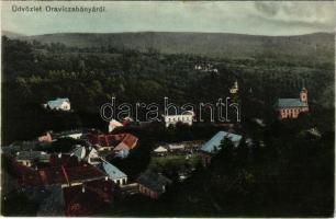 1915 Oravicabánya, Oravica, Oravicza, Oravita; látkép. Weisz Félix kiadása / general view (Rb)