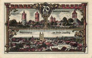 Német Birodalom / Weimari Köztársaság / Jüterbog 1920. 25Pf + 50Pf + 60Pf + 70Pf + 80Pf + 90Pf 6 klf...