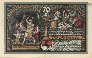 Német Birodalom / Weimari Köztársaság / Jüterbog 1920. 25Pf + 50Pf + 60Pf + 70Pf + 80Pf + 90Pf 6 klf...