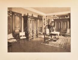 cca 1910 Martin Gross Antiquitäten Frankfurt A. Main. Német nyelvű prospektus, benne bútorokról és m...