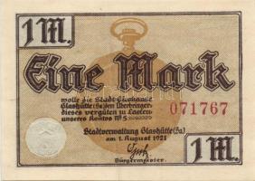 Német Birodalom / Weimari Köztársaság / Glashütte 1921. 25Pf (6x) + 50Pf (6x) + 1M (6x) 18 klf db, t...