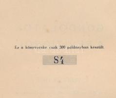 Verőczy Imre: Gondolatok a revízióról. Szeged, 1937, Juhász István. DEDIKÁLT! 84/300. számozott péld...