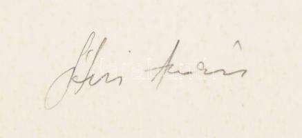 Siflis András (1955-): Szürrealista jelenet. Ceruza, karton. Jelzett. Kissé foltos. 50×70 cm