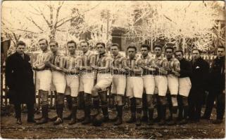 Békéscsaba, magyar labdarúgó csapat, focisták. Róna fényképész B.-Csaba / Hungarian football team. sport photo (fl)