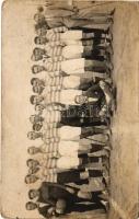 1924 Makó, Szeged-Békéscsaba labdarúgó meccsről, focisták. Homonnai felvétele / Hungarian football team. sport photo (EK)