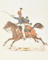 Hadtörténeti múzeumi prospektusok, ismertetők, közte plakát, 8 db