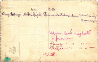 1938 Békéscsaba, BMTE kerékpáros szakosztály: Boyai Kerékpár Szakosztály megalakító verseny tagjai /...