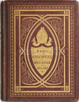 Albert H. Warren: Arms of the episcopates of Great Britain and Ireland emblazoned and ornamented by - -. Introductory notice of the Episcopates of Great Britain and Ireland. With heraldic notes by the Rev. J. Woodward. London, 1868, Albert H. Warren,(Chiswick Press-ny.), 1 szl. lev. +1 (díszcímlap, chromolitográfia) +1 (ajánlás, chromolitográfia) +14 sztl. lev.+1+47 (címerek, chromolitográfiák) t. Angol nyelven. Összesen 50 chromolitográfiával (díszcímlap, ajánlás,1 illusztráció, és a 47 címer. Kiadói dúsan aranyozott egészvászon-kötés, a borítón kopásnyomokkal, de ezt leszámítva jó állapotban./  Albert H. Warren: Arms of the episcopates of Great Britain and Ireland emblazoned and ornamented by - -. Introductory notice of the Episcopates of Great Britain and Ireland. With heraldic notes by the Rev. J. Woodward. London, 1868, Albert H. Warren,(Chiswick Press), 1 unnumbered leaf + 1 (title page, chromolitography) t. + 1 (dedication, chromoliography) t.+14 unnumbered leaves. + 1+47 (coat of arms, chromolitographies) t. In English language. With 50 pieces of Chromolitographies (title page, dedaction,1 illustration, and 47 coat of arms. Gilt linen-binding, with worn cover, but otherwise in good condition.