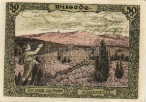 Német Birodalom / Weimari Köztársaság / Soltau 1921. 50Pf + 60Pf + 70Pf + 80Pf + 90Pf + 100Pf 6 klf db, teljes sor T:I-